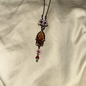 Elegant Multicolor Pendant Necklace